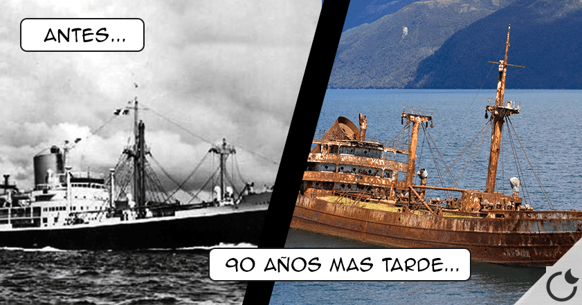 Barco reaparece después de 90 años perdido navegando